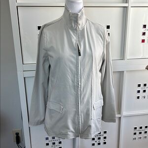 NWT Escape by Habitat Salt Wash Waterfront Jacket Cream Grey Small‎